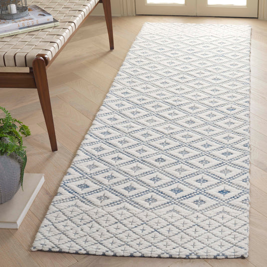 SAFAVIEH Fait main Marbella Gillette Boho Géométrique Laine et Viscose