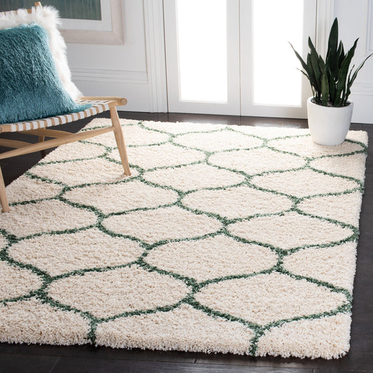 Tapis SAFAVIEH Hudson Shag Pushpa Trellis de 5 cm d'épaisseur