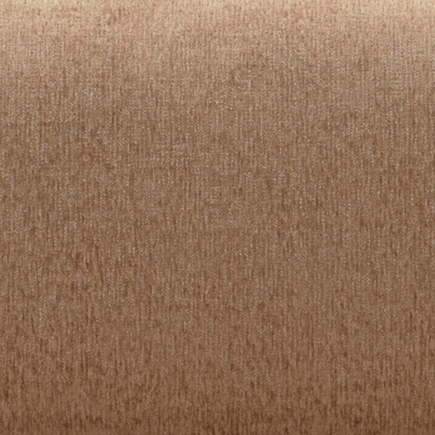 Sofa contemporain Ulka de Manhattan Comfort en chenille avec coussins - brun clair