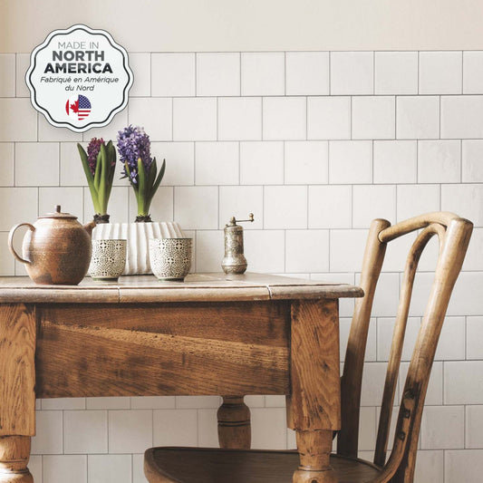 Smart Tiles peler et coller 2 feuilles 22 x 8 Dosseret - Carré Velden