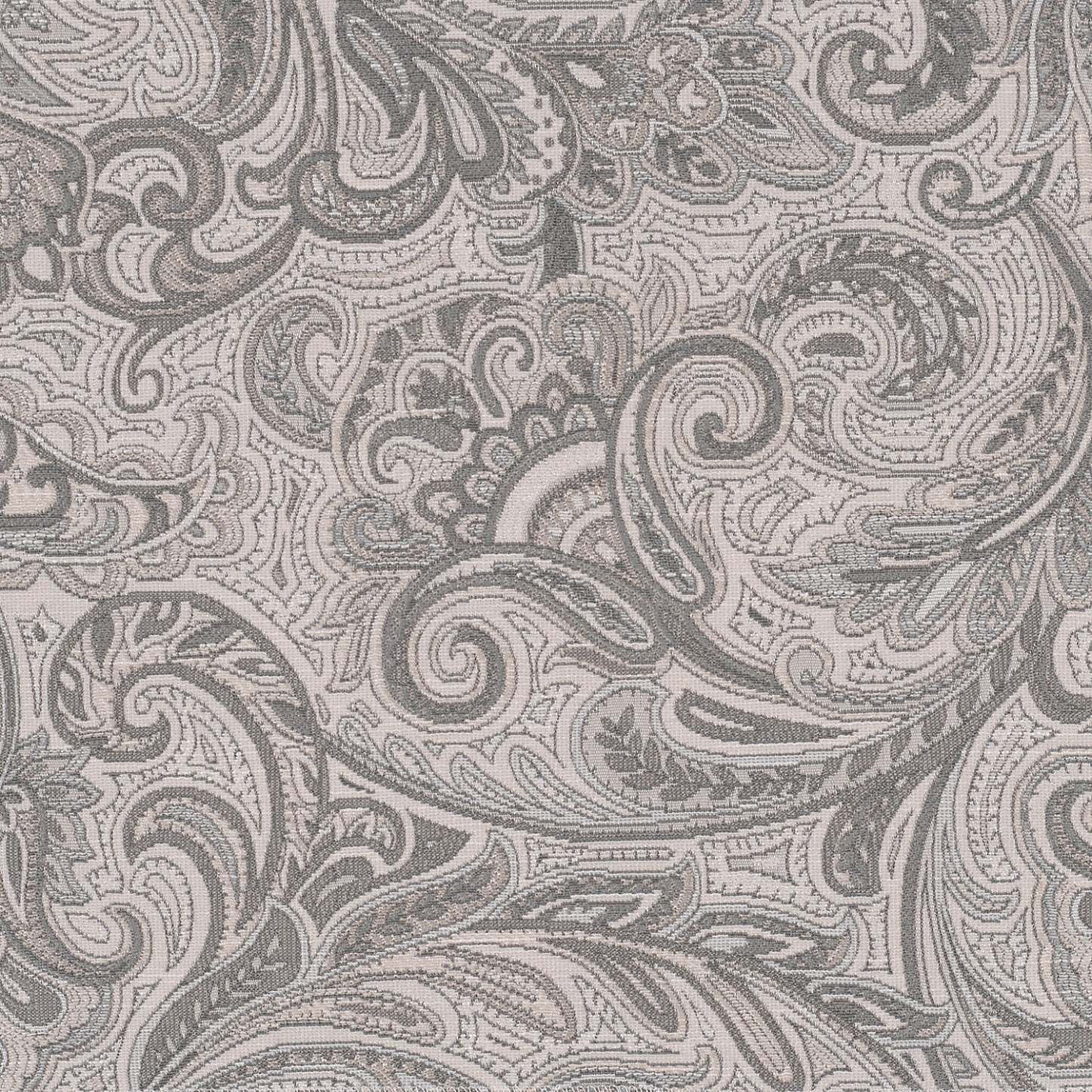 Pouf The Curve 31 en tissu, gris tourterelle, fabriqué au Canada | CURV1825