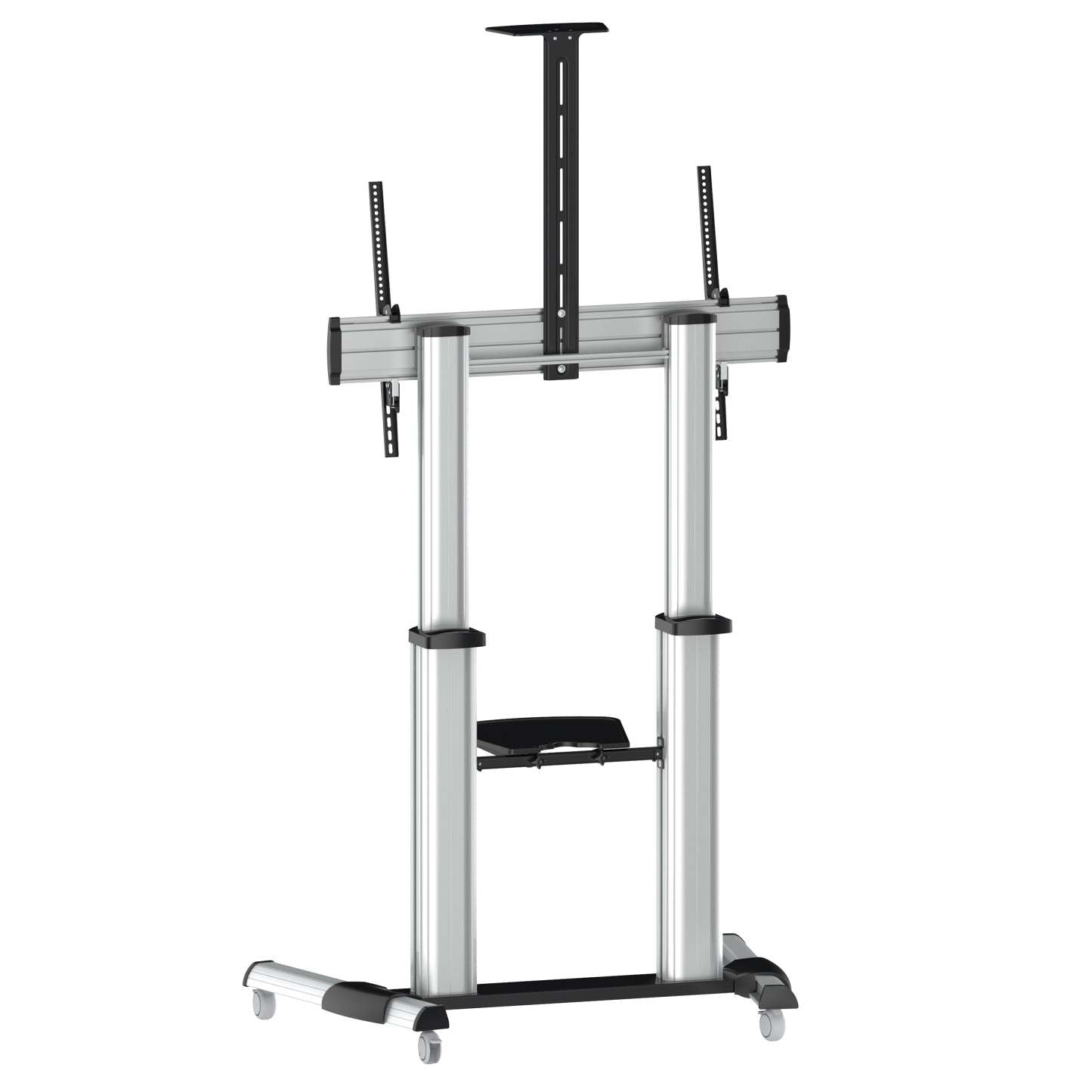 Meuble pour téléviseur TygerClaw pour téléviseurs de 55 po à 102 po - argenté