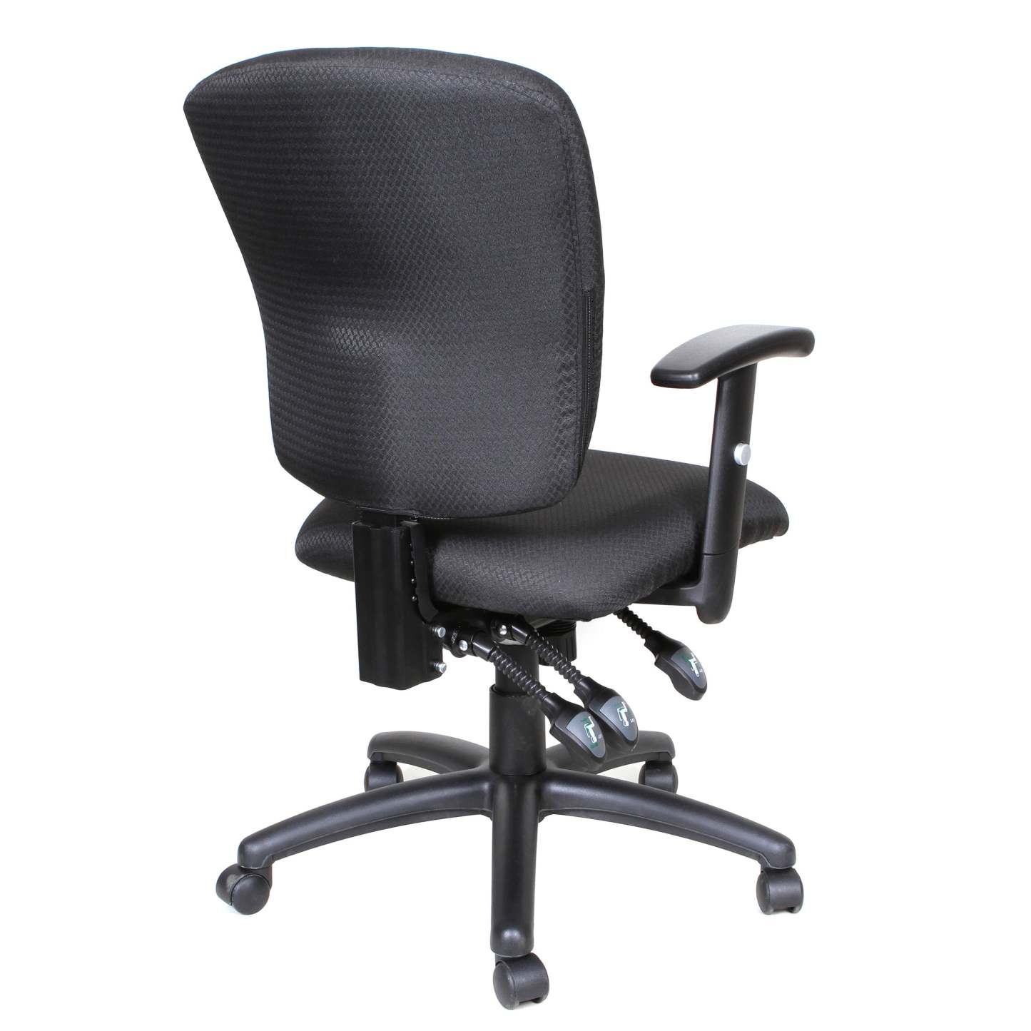 Tygerclaw Mid Back Fabric Office Chair - Grey|Fauteuil de bureau en tissu TygerClaw mi-dossier - gris