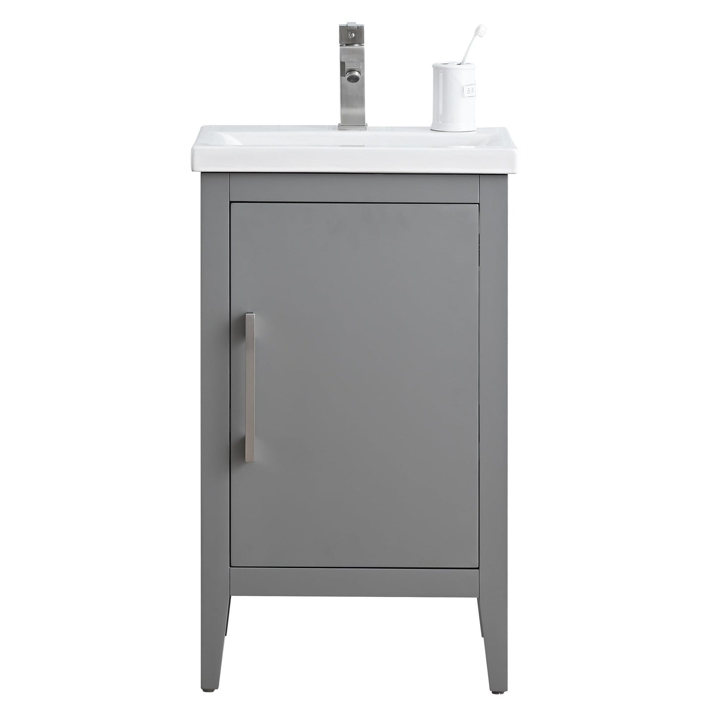 Meuble-lavabo simple Vanity Art 20, 24 ou 30 avec dessus en céramique