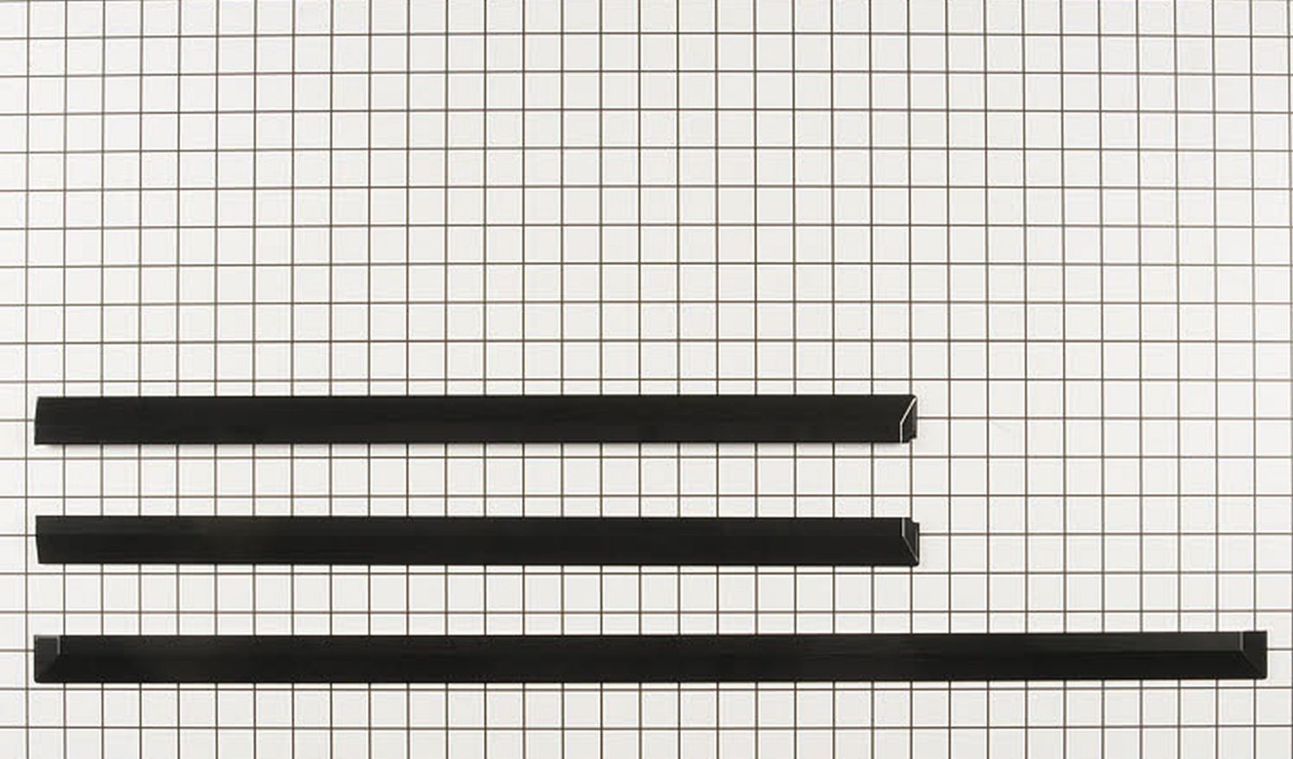 Kit de garniture de gamme noire 31 Whirlpool - W10731886 | Trousse d'encastrement Whirlpool de 31 po pour cuisinière noire - W10731886 | W1073186