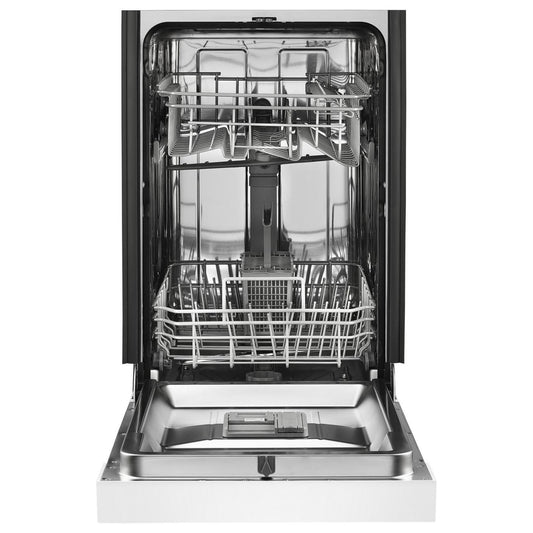 Lave-vaisselle encastré Whirlpool de 18 po et de 50 dBA avec commandes à l’avant - blanc - WDPS5118PW | Whirlpool 18 50 dBA Built-In Front-Control Dishwasher - White - WDPS5118P…