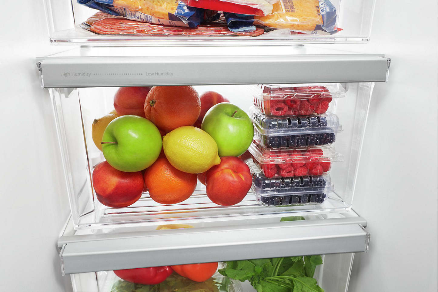 Réfrigérateur Whirlpool de 33 po et de 21 pi³ à compartiments juxtaposés - noir - WRS321SDHB | Tourbillon 33 21 Cu. Fort. Réfrigérateur côte à côte - Noir - WRS321SDHB