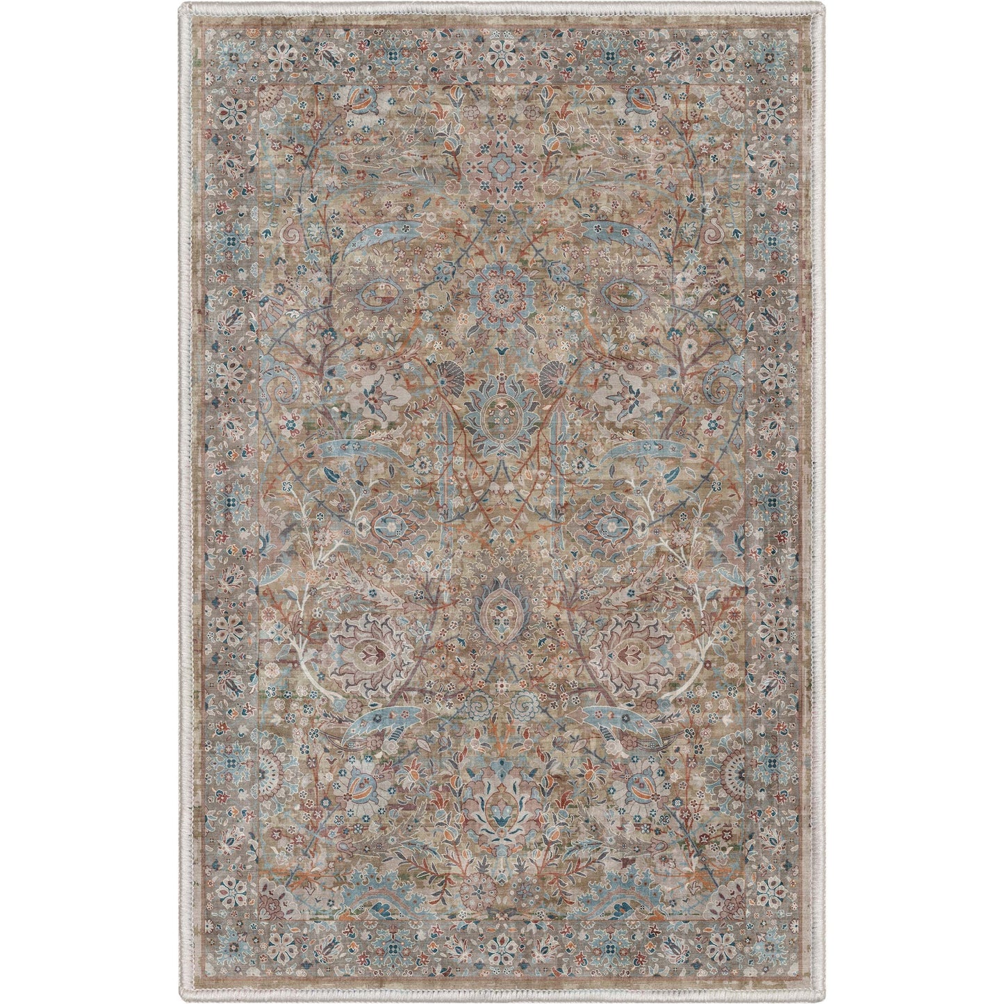 Tapis tissé à plat Well Woven Asha Vintage Emilia