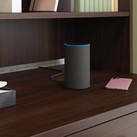 Affirm 35.43 Commercial Grade Bookcase Hutch - Noble Elm|Crédence de style bibliothèque Affirm de 35,43 po de qualité commerciale - orme noble