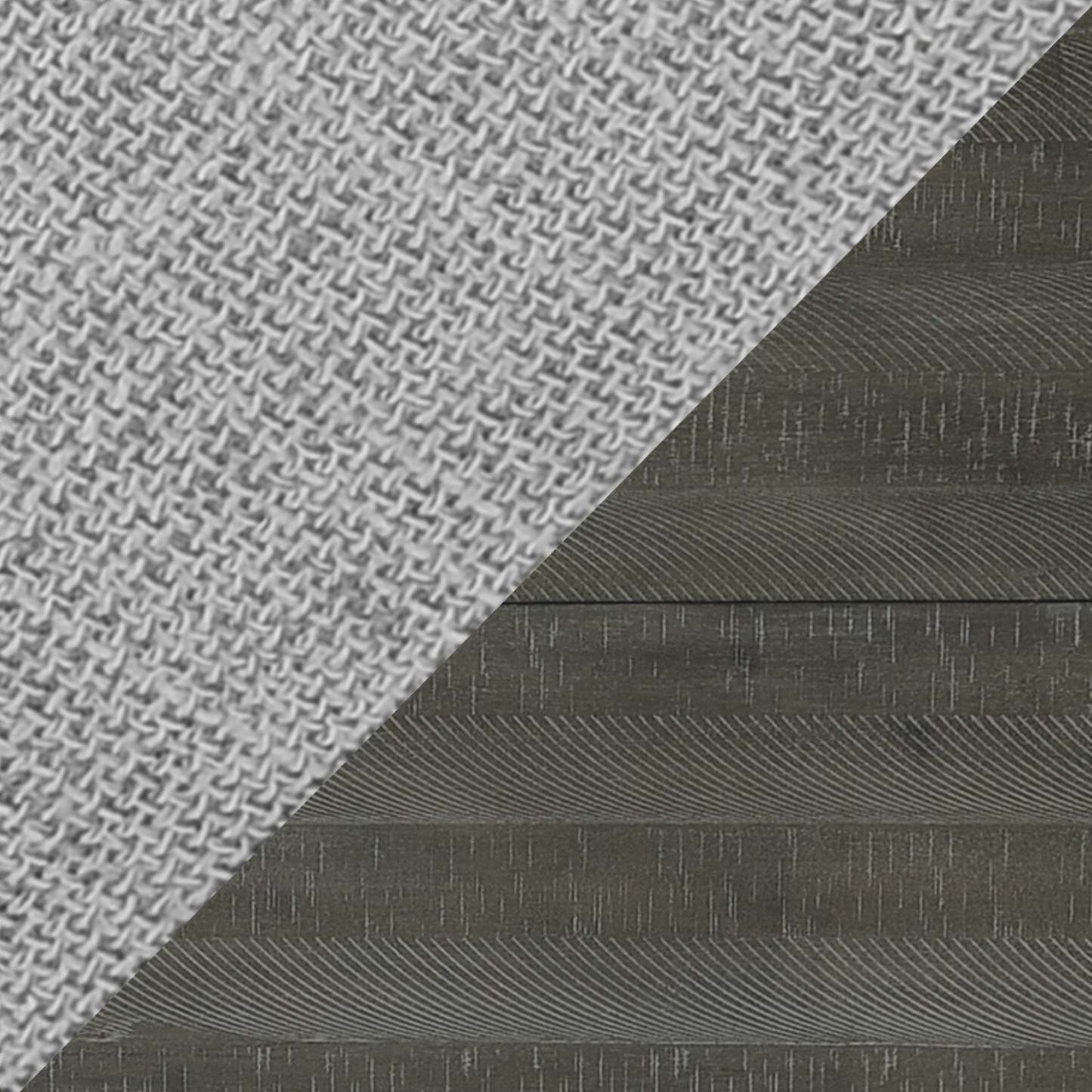 Ensemble de salle à manger Alto 7 pièces avec table ronde, rallonge de 48 po à 66 po (L), base à tréteaux et 6 chaises - gris