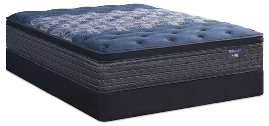 Serta Back Logic 3.0 Eurotop Plush Queen Mattress Set|Ensemble matelas moelleux à Euro-plateau Back Logic 3.0 de Serta pour grand lit
