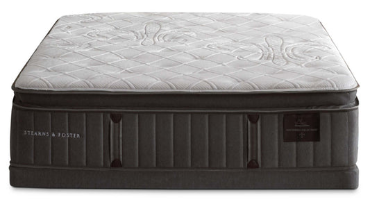 Ensemble matelas semi-ferme à plateau-coussin Princedale de Stearns & Foster pour très grand lit