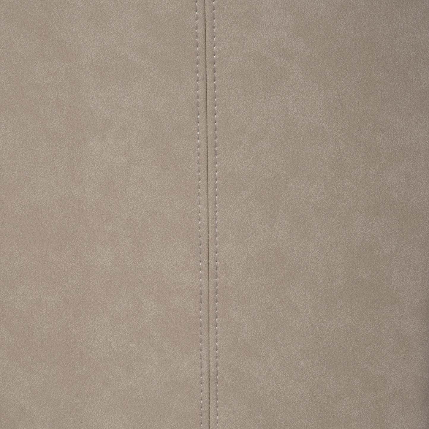 Chaise de salle à manger Bree avec tissu en cuir végétalien - Taupe | Chaise de salle à manger Bree en tissu de cuir végétalien - taupe