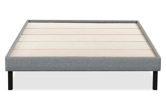 Breeze Queen Platform Base - Medium Grey|Base plateforme Breeze pour grand lit - gris moyen