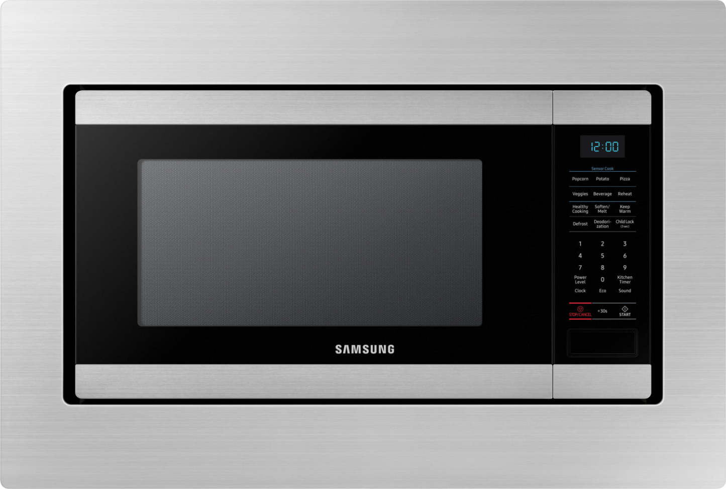 Samsung 30 Trim Kit for Countertop Microwave MS19M8000AS/AA – MA-TK8020TS/AC|Trousse d'encastrement pour quatre à micro-ondes de comptoir Samsung MS19M8000AS/AA – MA-TK8020TS/AC|MATK80TS