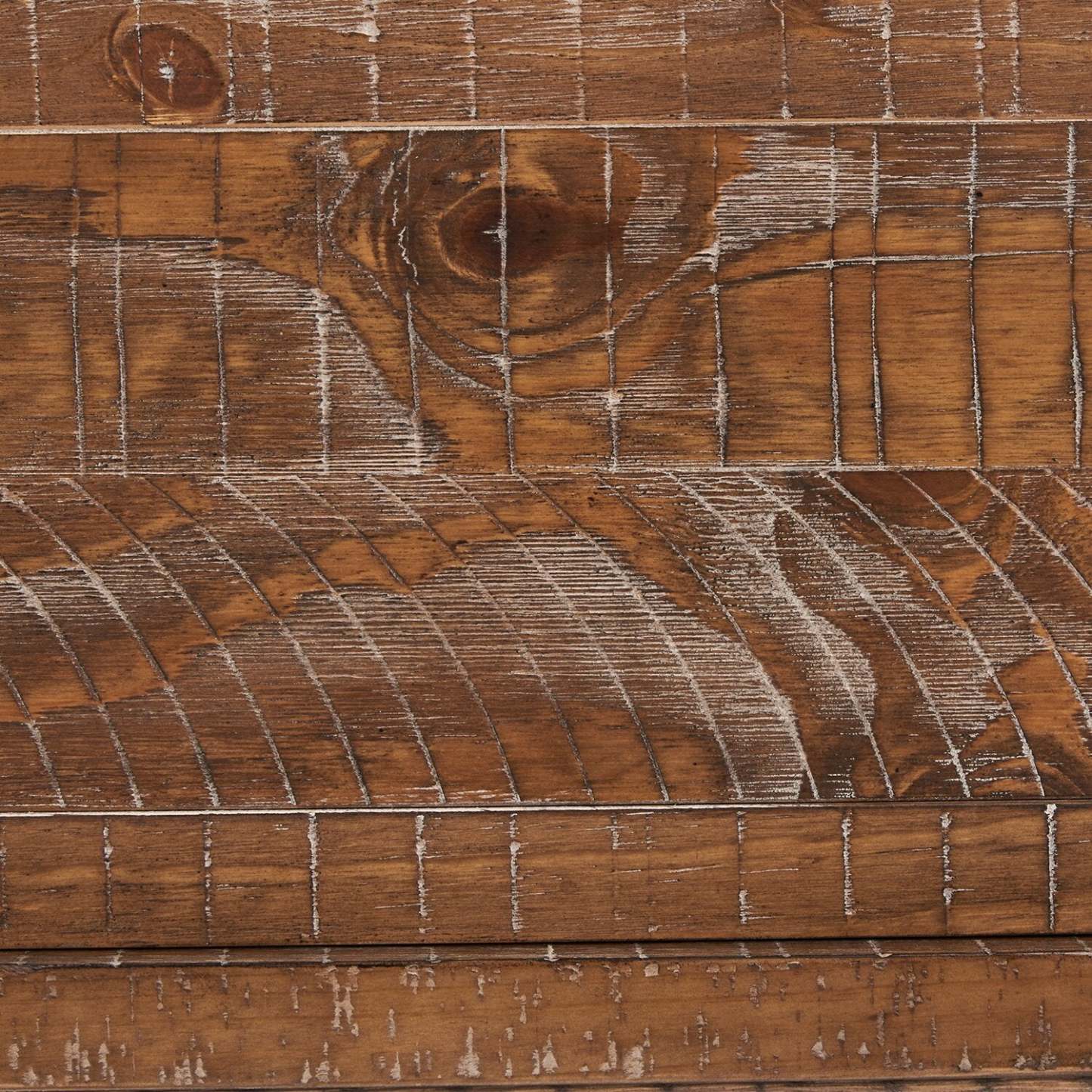 Table de salle à manger Cèdre en bois de pin, base à tréteaux, 72,07 po - Brune | Table de salle à manger en cèdre, bois de pin, base à tréteaux, 72,07 W - Marron