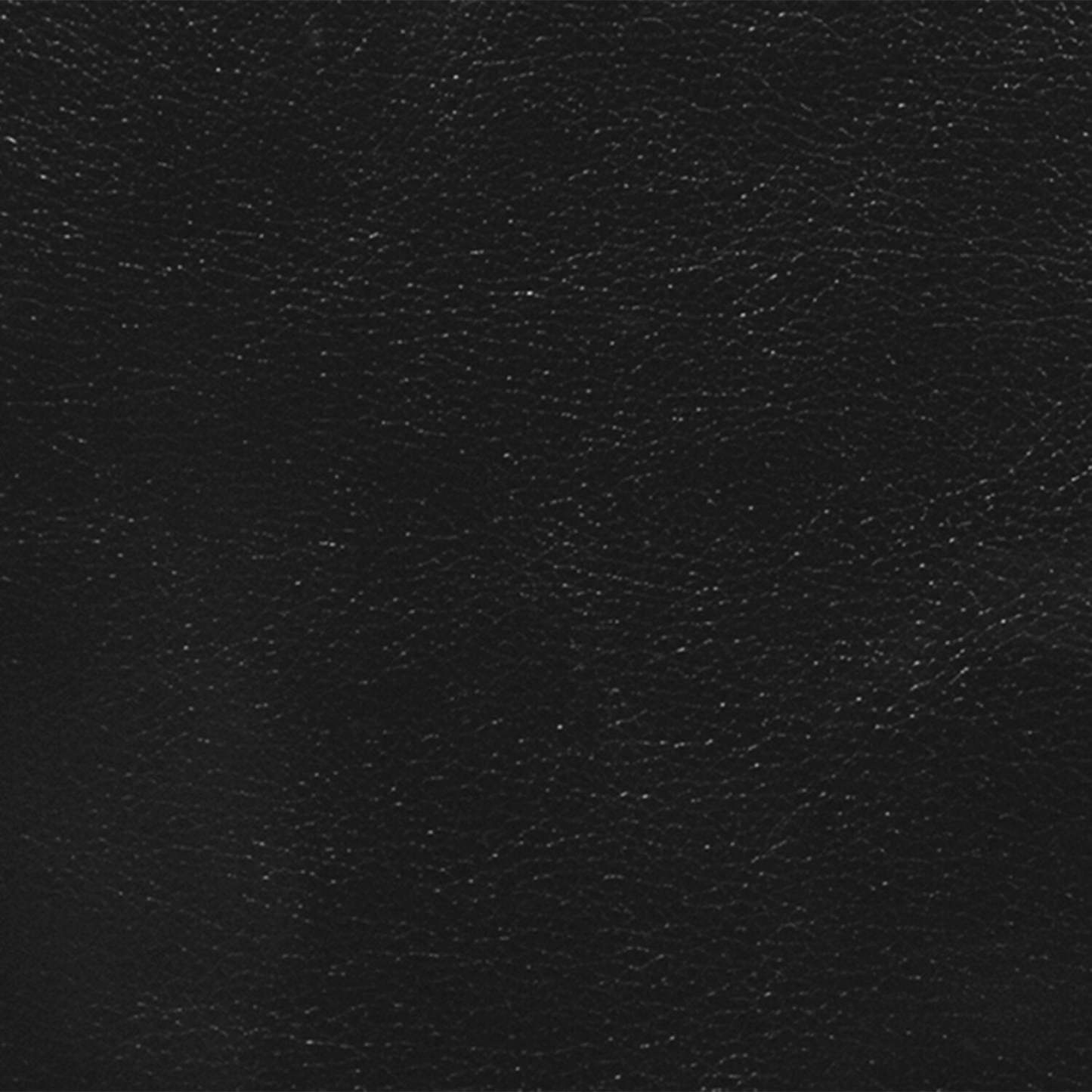 Sofa Curt de 85 po en cuir véritable avec capitonnage à boutons - noir