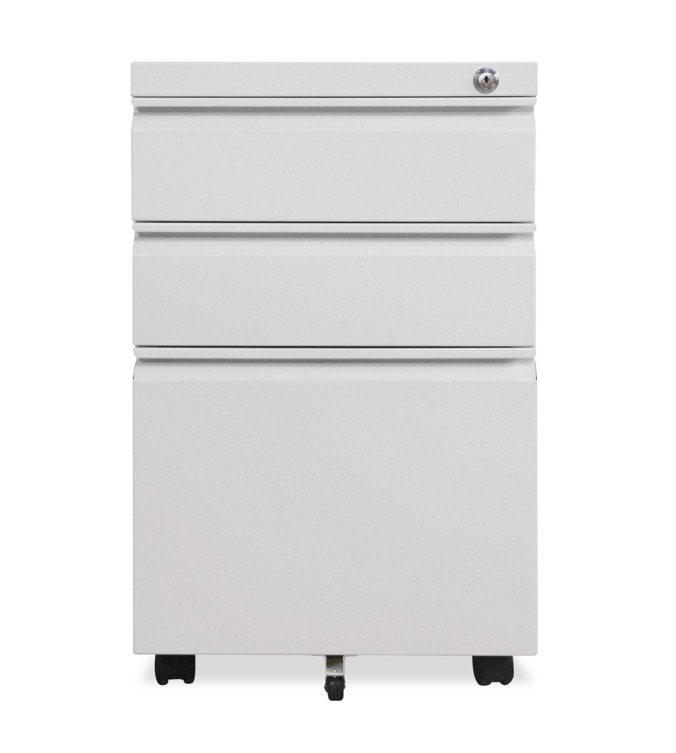 Tygerclaw 3-drawer Wheeled Mobile File Cabinet With Lock Filing Cabinet |Classeur mobile sur roulettes TygerClaw à 3 tiroirs avec verrou