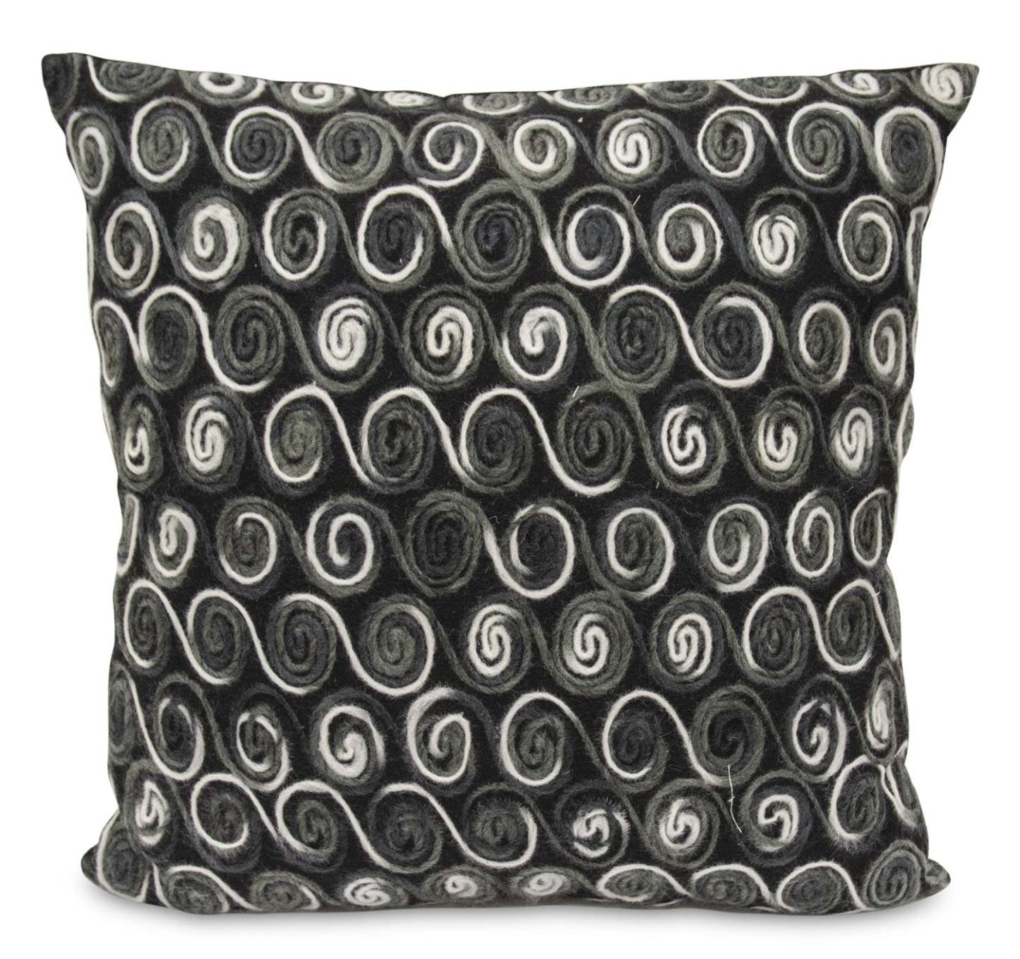 Coussin décoratif Crawford 20 po - noir et gris|Crawford 20 Accent Pillow - Black/Grey|D2BVRHTZ