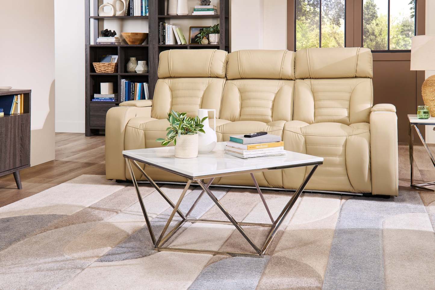 Tapis Farrah bleu gris – 7'10 x 10'6 | Tapis Farrah gris et bleu - 7 pi 10 po x 10 pi 6 po