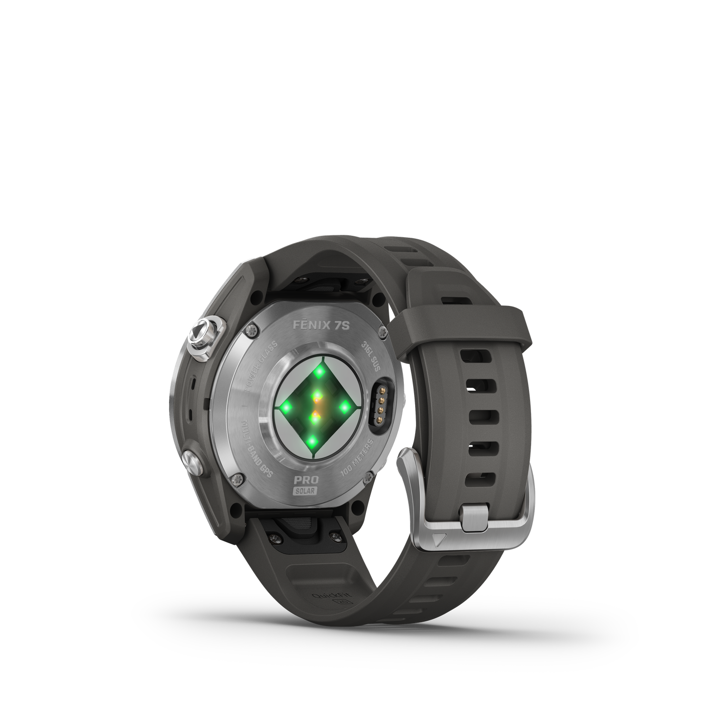 Garmin Fenix® 7s Pro Montre Gps Intelligente - Suivi De La Santé Avec Chargement Solaire, 42 Mm - Argent