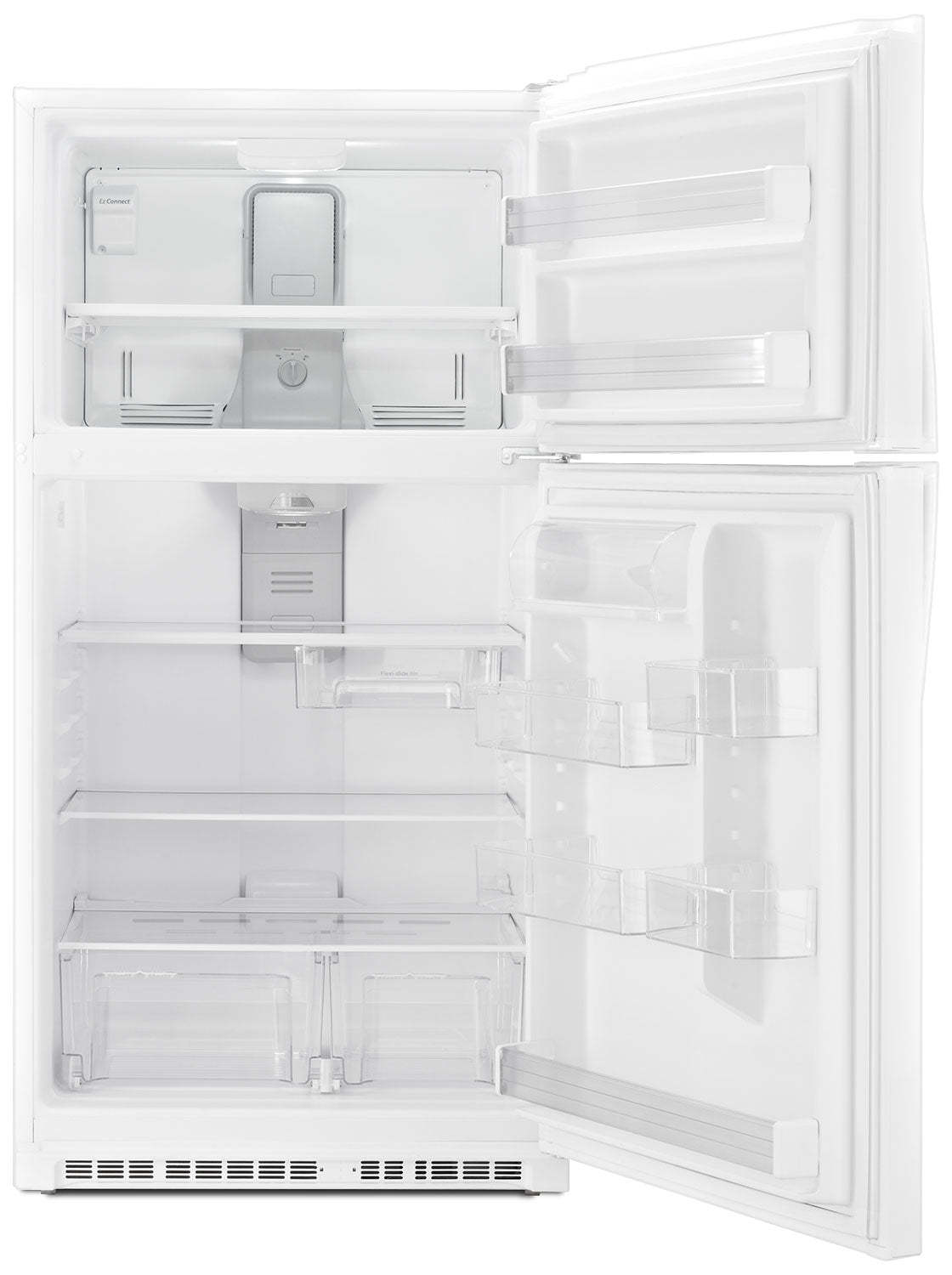 Réfrigérateur Whirlpool de 33 po et de 21,3 pi³ à congélateur supérieur - blanc - WRT541SZDW | Whirlpool 33 21.3 Cu. Ft. Top-Mount Refrigerator - White - WRT541SZDW