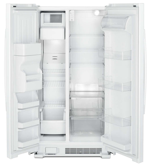 Réfrigérateur Amana de 33 21 pi³ à compartiments juxtaposés - blanc - ASI2175GRW | Amana 33 21 Cu. Ft. Side-by-Side Refrigerator - White - ASI2175GRW