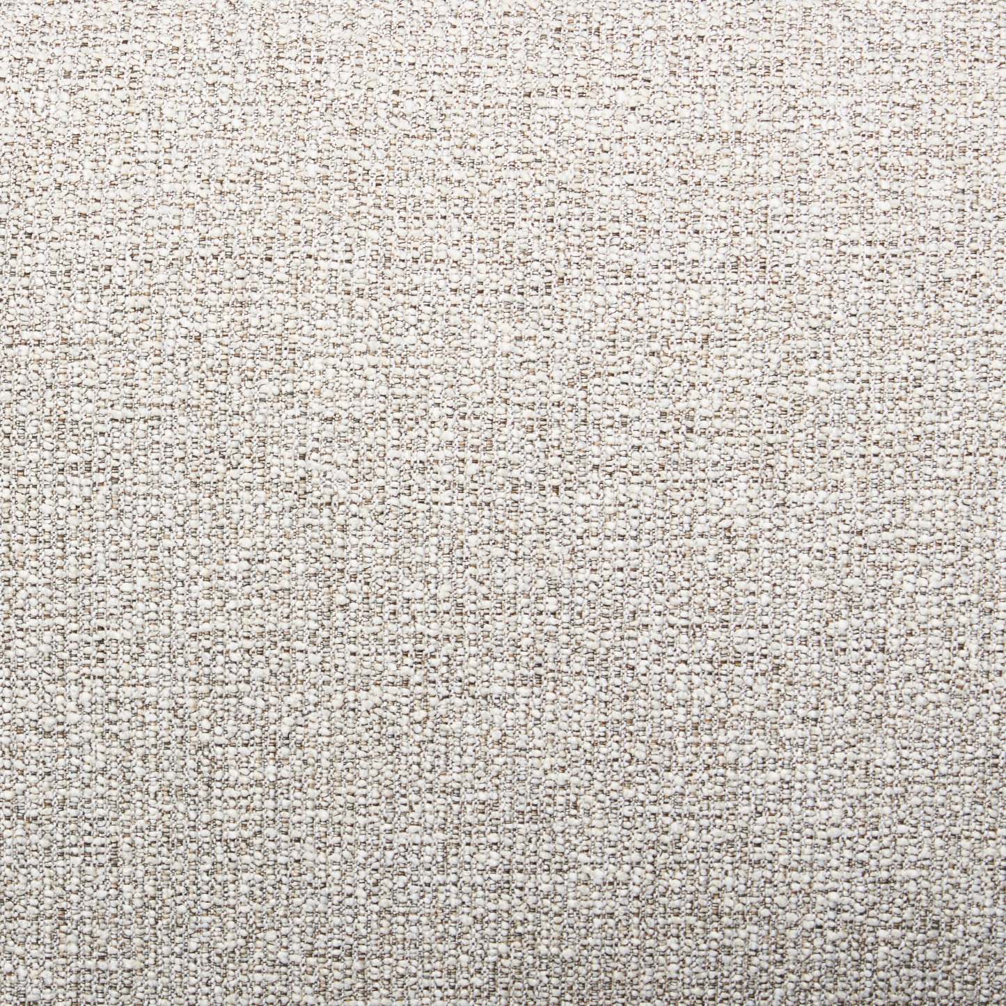 Lit plateforme rembourré Luka en tissu de polyester gris, moderne – format grand lit