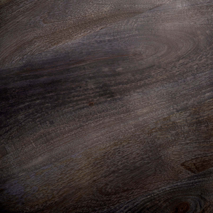 Table d'appoint ronde Nashik 24 po - Gris-brun