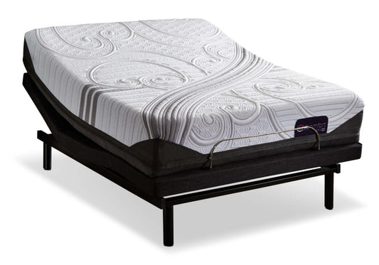 Matelas Ermano iComfort EFX3D Serta pour grand lit avec base ajustable Motion Perfect 3