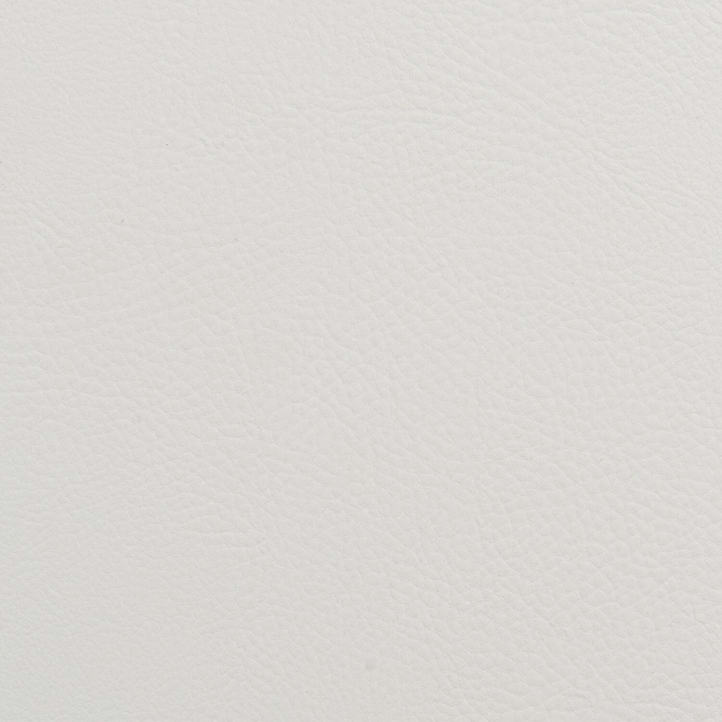 Lit plateforme rembourré Nova en tissu de cuir végétalien blanc - Queen Size | Lit plateforme rembourré Nova en tissu de cuir végétalien blanc - format grand lit