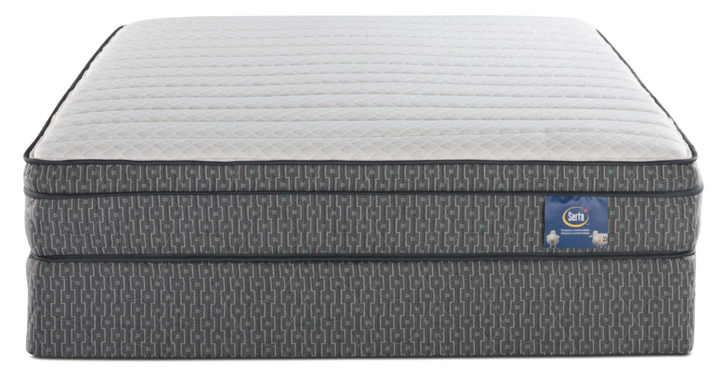 Serta Always Comfort® Webber Euro-Top Queen Mattress Set|Ensemble matelas à Euro-plateau Webber Toujours Confortable de Serta pour grand lit