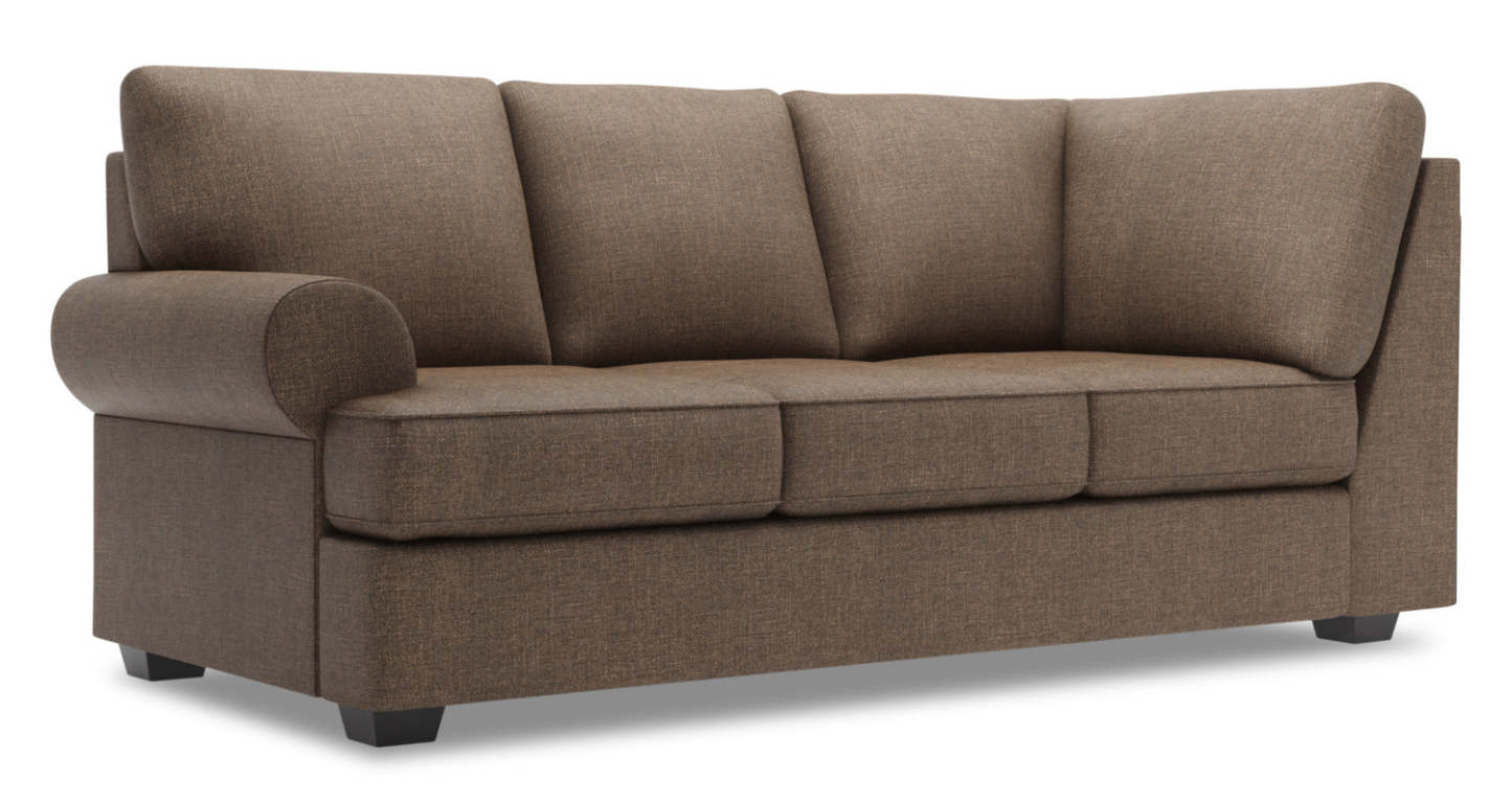 Canapé Lab Roll LAF Canapé Retour - Luna Praline | Canapé de gauche pour rallonge Roll de la collection Sofa Lab - Luna praline | RO152591