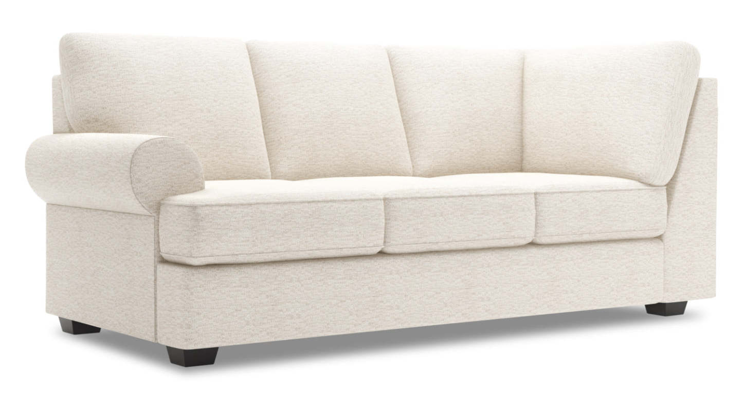 Canapé Lab Roll LAF Sofa Return - Sable de luxe | Canapé de gauche pour rallonge Roll de la collection Sofa Lab - Sable luxueux | RO153093