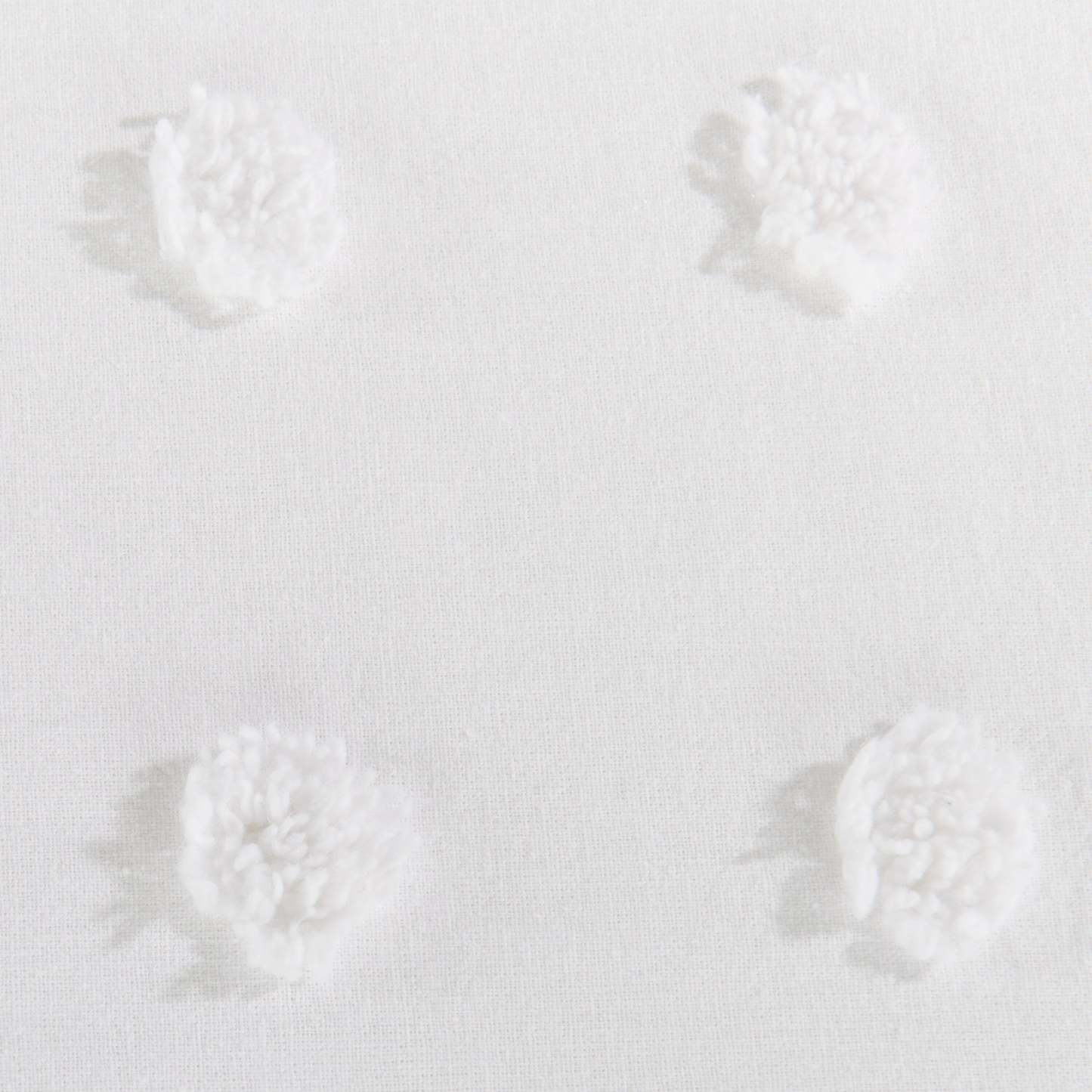 Ensemble d'édredon 3 pièces Rowan pour très grand lit - Blanc | Ensemble d'édredon Rowan 3 pièces pour très grand lit - blanc