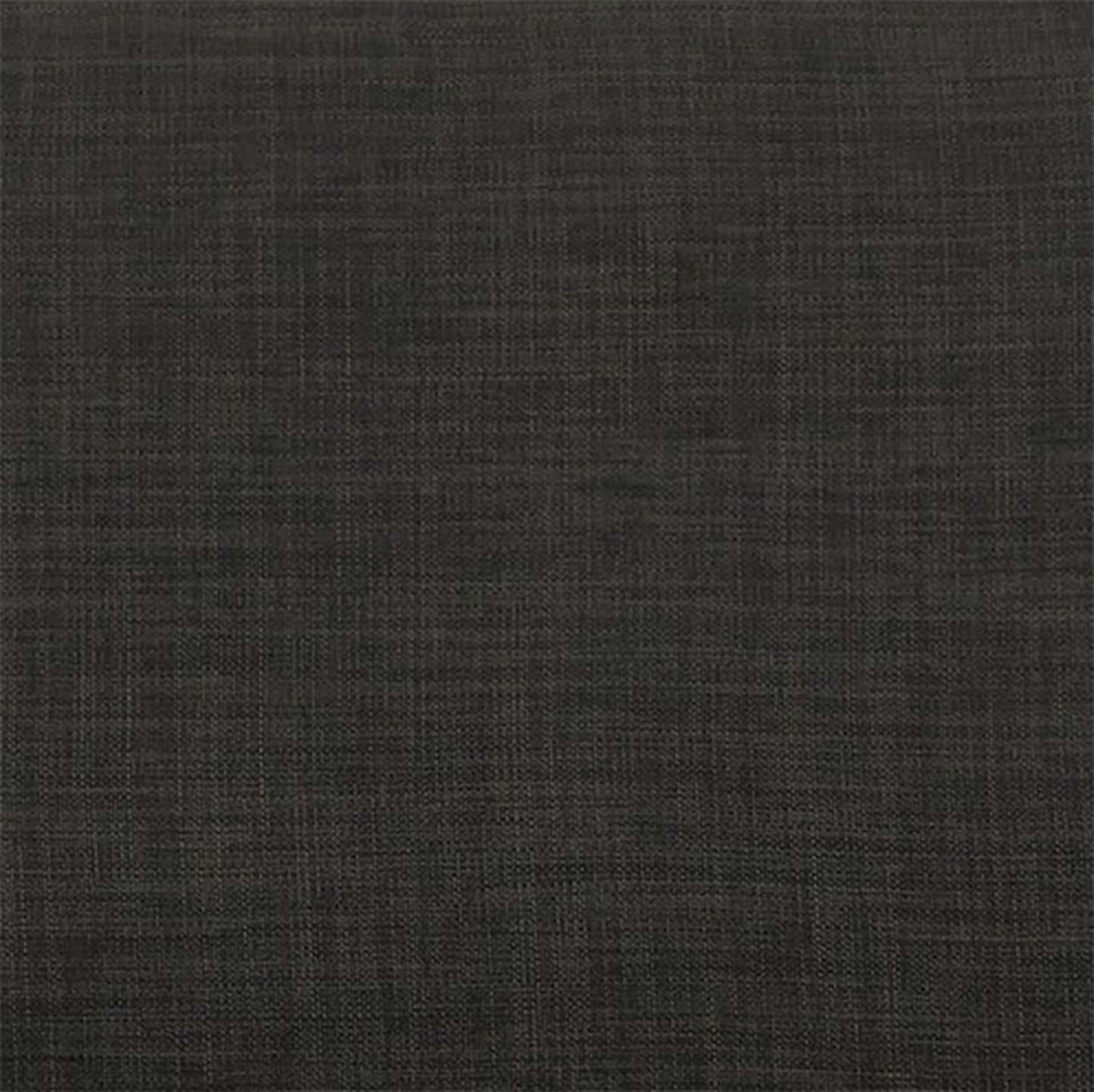 Made in Canada Sawyer 57 Linen-Look Fabric Loveseat with Reversible Cushions and Accent Pillows - Charcoal Grey | Causeuse Sawyer de 57 po fabriquée au Canada en tissu d’apparence lin avec coussins réversibles et coussins décoratifs - gris anthracite