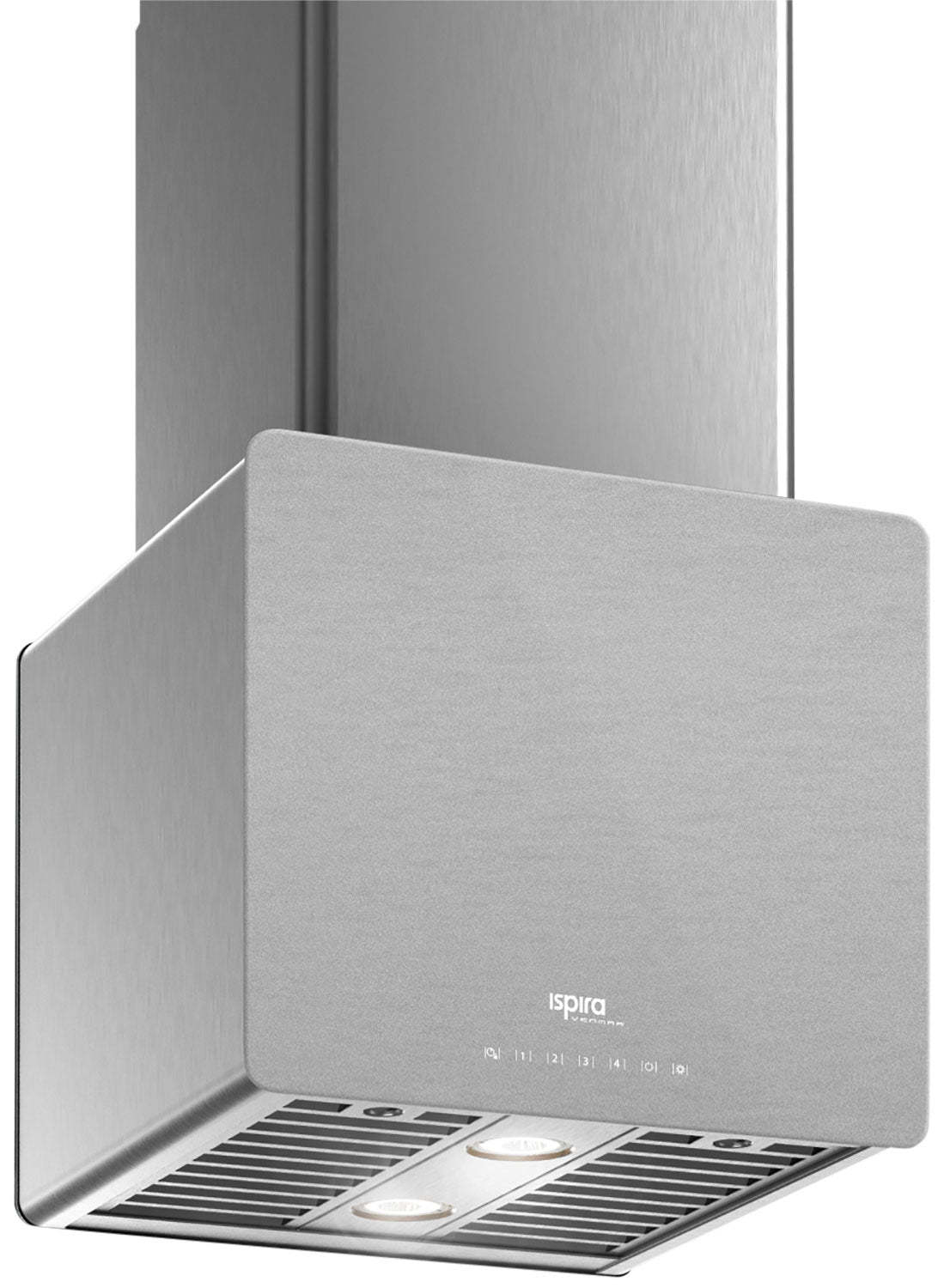 Venmar Ispira 16 Island or Chimney Range Hood – Brushed Grey Panel IK70016SS|Hotte îlot ou cheminée Venmar Ispira de 16 po – panneau gris brossé IK70016SS|IK70016S