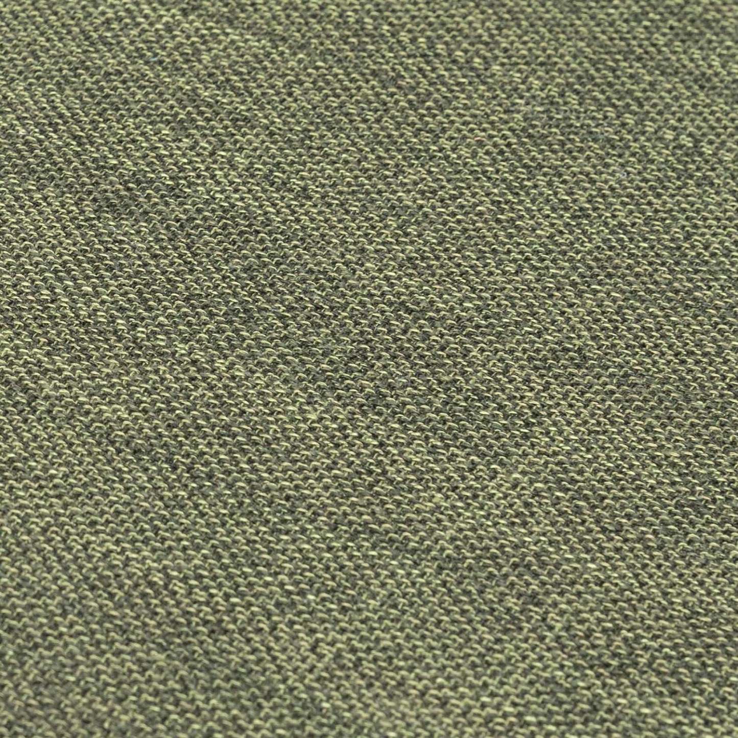 Fauteuil Freeman Kort & Co. de 37 po en tissu d'apparence lin avec pattes en bois et coussin de dossier capitonné - vert avocat