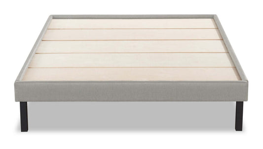 Base de plateforme double Breeze - Gris clair | Base de plateforme Breeze pour lit simple - gris clair | BREZTBTW