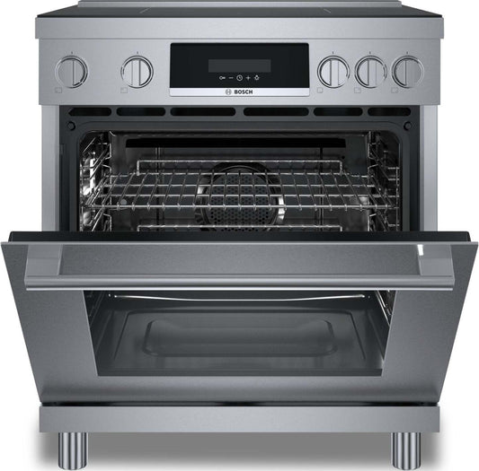 Bosch Série 800 3,9 Cu. Fort. Cuisinière électrique à induction - HIS8055C | Cuisinière électrique à induction Bosch de série 800 de 3,9 pi3 - HIS8055C | SON8055C