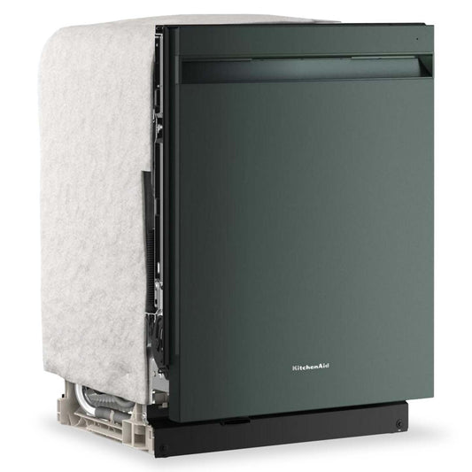 Lave-vaisselle KitchenAid de 24 po et de 44 dBA avec troisième panier 360° Max JetsMC - genièvre - KDPS724SJP