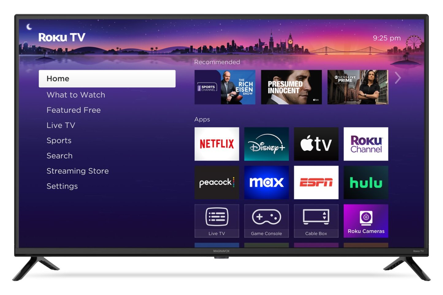 Magnavox 43 4K Ultra HD Roku Smart TV | Téléviseur intelligent Magnavox Ultra HD 4K de 43 po avec Roku TVMC | MRTU4310