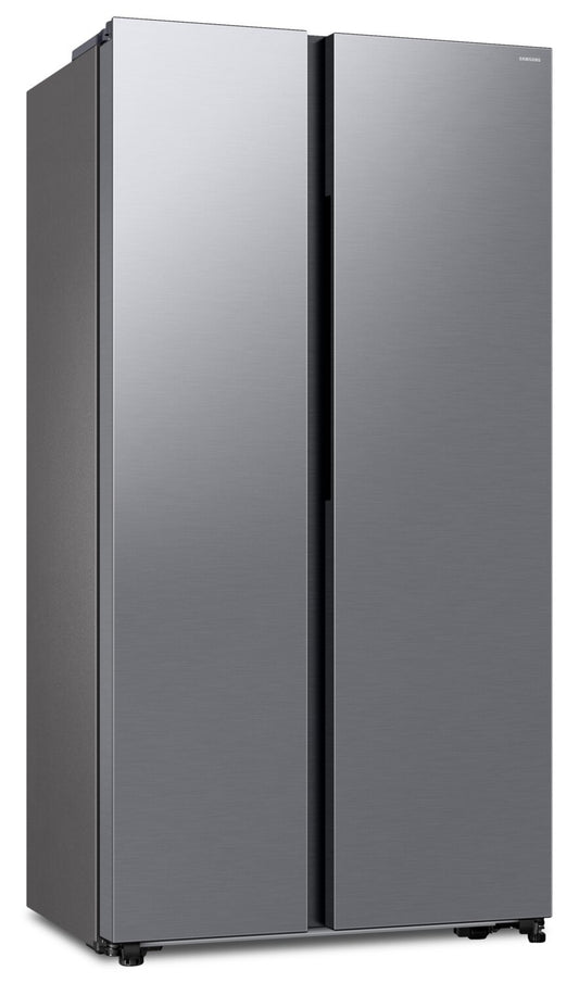 Réfrigérateur Samsung de 20,5 pi3 et 36 po de profondeur comptoir à compartiments juxtaposés avec technologie SpaceMax - RS20DG4000M9AA | Samsung 36 20.5 Cu. Ft. Counter-Depth Side by Side Refrigerator with SpaceMax Technology - RS20DG4000M9AA