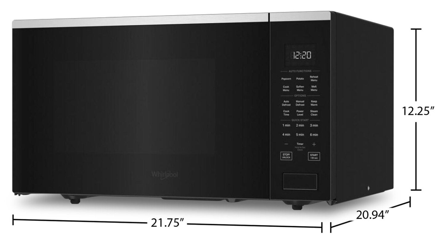 Bain à remous 1,6 Cu. Fort. Micro-ondes de comptoir avec cuisson par capteur - YWMCS7022RZ | Four à micro-ondes de comptoir Whirlpool de 1,6 pi3 avec cuisson par capteur - YWMCS7022RZ | YWMCS7RZ