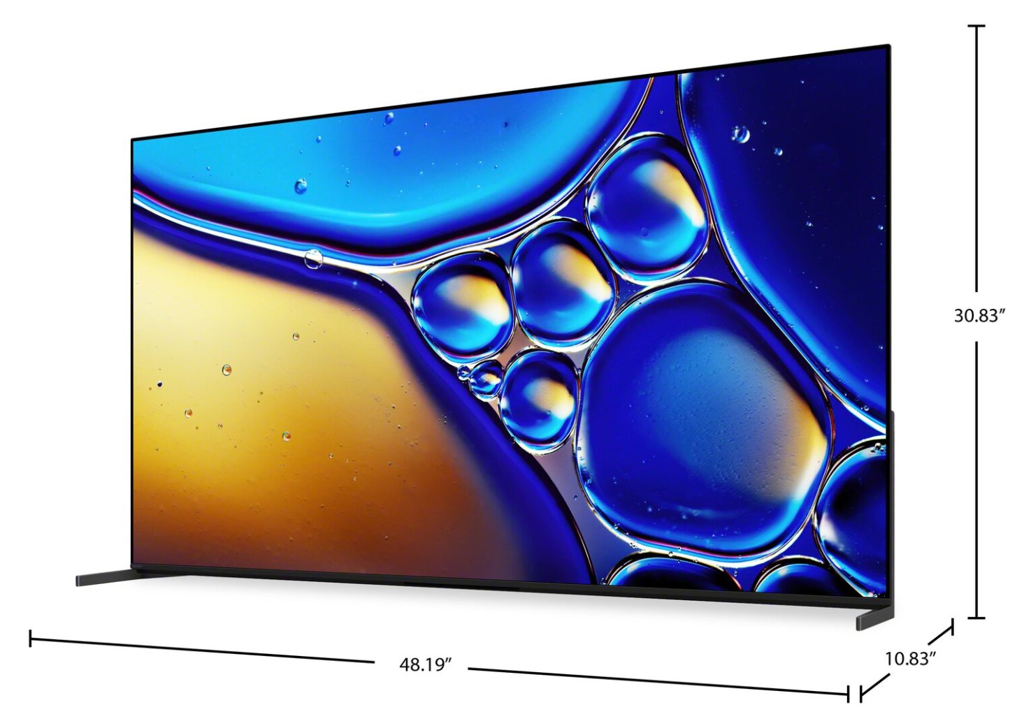 SONY 55 Bravia 8 II QD-OLED 4K UHD Smart Google TV (K-55XR80M2) – Modèle 2025 | Téléviseur intelligent QD-DELO SONY Bravia 8 II UHD 4K de 55 po avec Google TVMC (K-55XR80M2) - modèle 2025