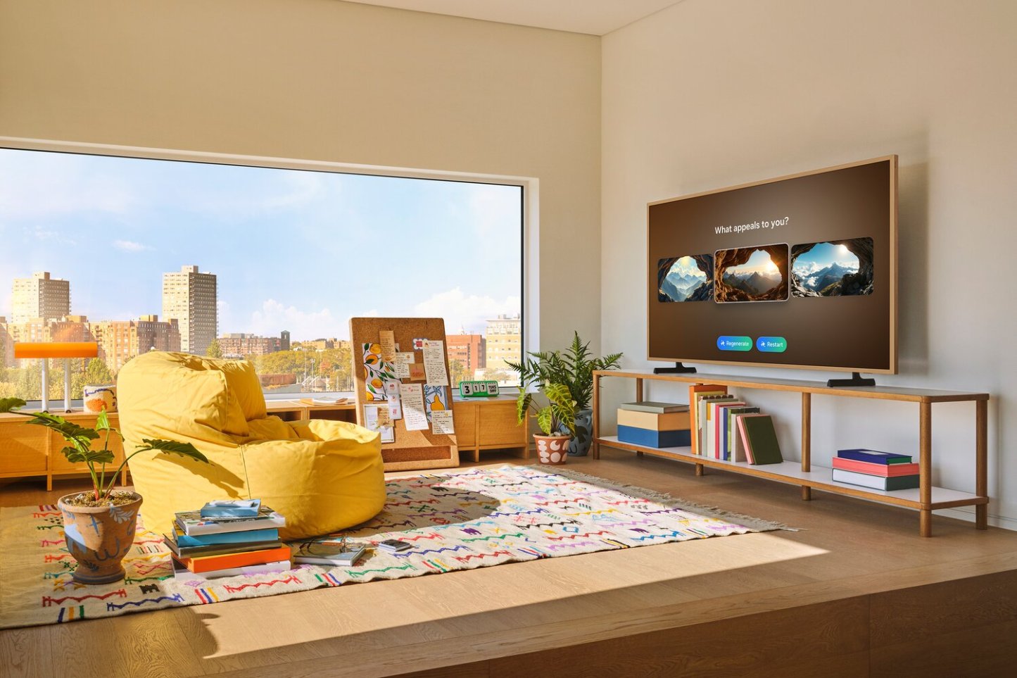 SAMSUNG 50 LS03F The Frame avec Vision AI QLED 4K UHD Smart TV (QN50LS03FAFXZC) - Modèle 2025 | Téléviseur intelligent QLED The Frame SAMSUNG LS03F UHD 4K de 50 po avec Vision AI (QN50LS03FAFXZC) - modèle 2025