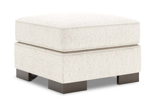 Fabriqué au Canada Canapé personnalisable Lab Track 24 en tissu chenille - Beige sable de luxe | Pouf Track de Sofa Lab de 24 po fabriqué au Canada en tissu chenille - beige Luxury Sand | TR803093