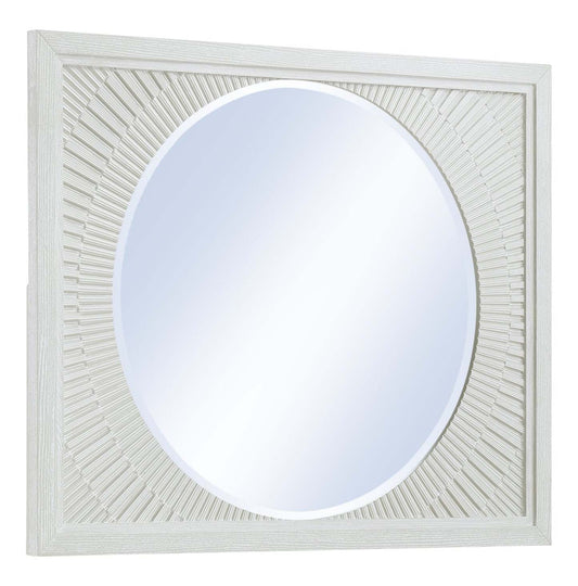 Miroir de commode de chambre à coucher Vida - Sable | Miroir de commode de chambre à coucher Vida - sable