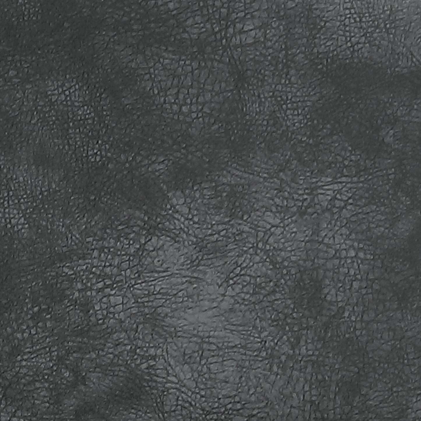 Chaise de salle à manger Bay de Kort & Co. en tissu de cuir végétalien et en métal - anthracite