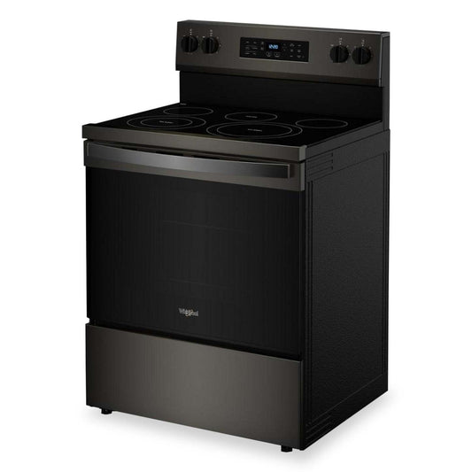 Cuisinière électrique Whirlpool de 5,3 pi3 avec friture à air sans préchauffage - acier inoxydable noir - YWFES5030RV | Cuisinière électrique Whirlpool de 5,3 pi3 avec friture à air sans préchauffage - acier inoxydable noir - YWFES5030RV | YWFES5RV